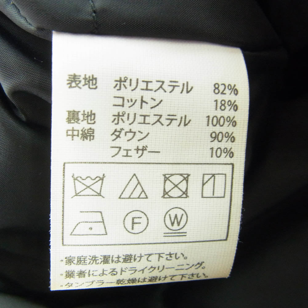 COOTIE クーティー 18AW CTE-18A211 60/40 Cloth Down Jacket Blac ロクヨンクロス ダウン ジャケット ブラック M ブラック系 M【中古】