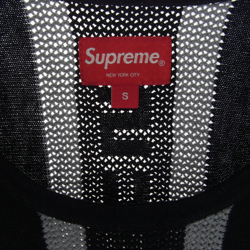 Supreme シュプリーム 23SS knit stripe tank top ニット ストライプ タンク トップ マルチカラー系 S【中古】