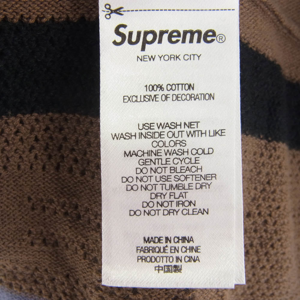 Supreme シュプリーム 23SS knit stripe tank top ニット ストライプ タンク トップ マルチカラー系 S【中古】