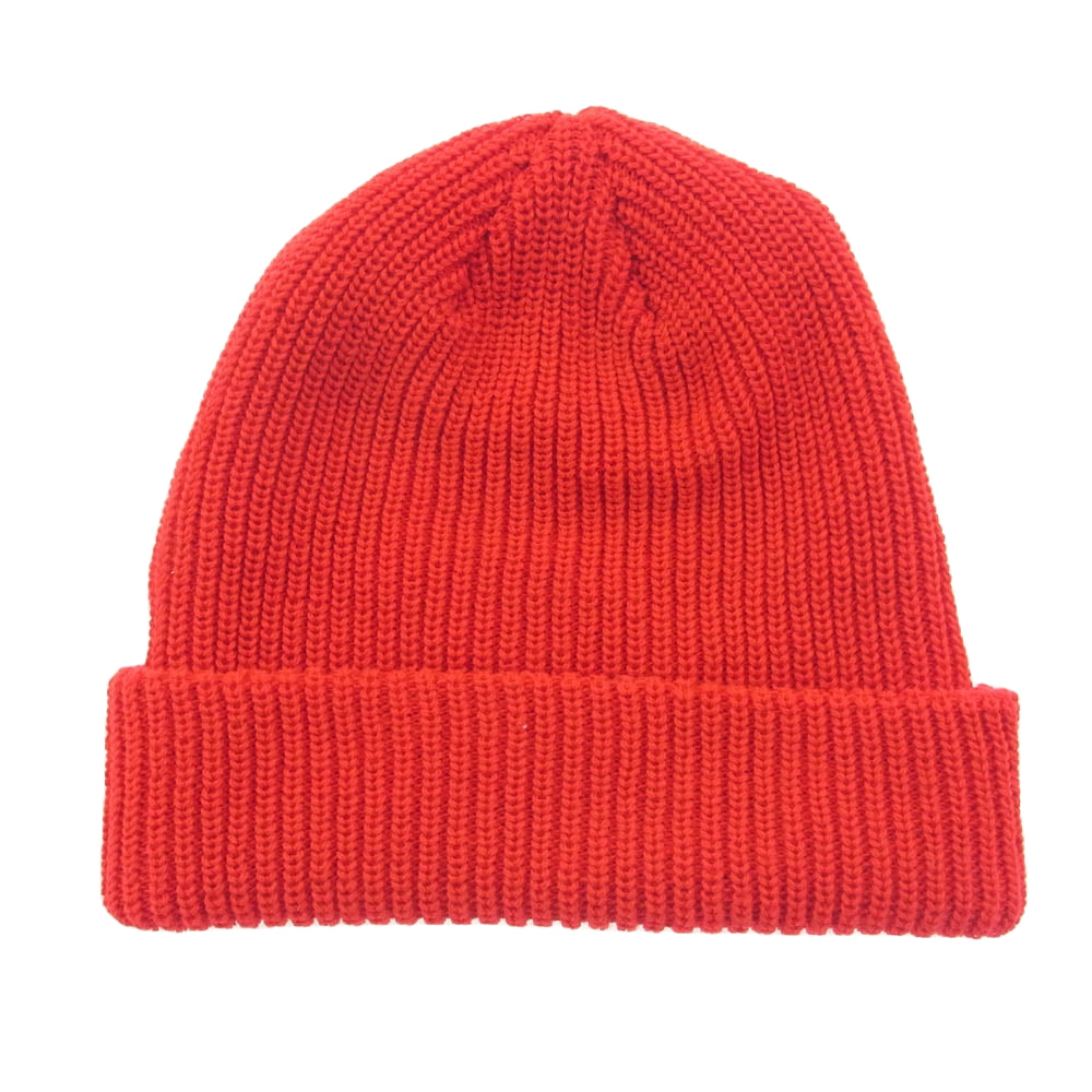 Supreme シュプリーム 24AW loose gauge beanie ビーニー ニット キャップ レッド系 58cm【中古】