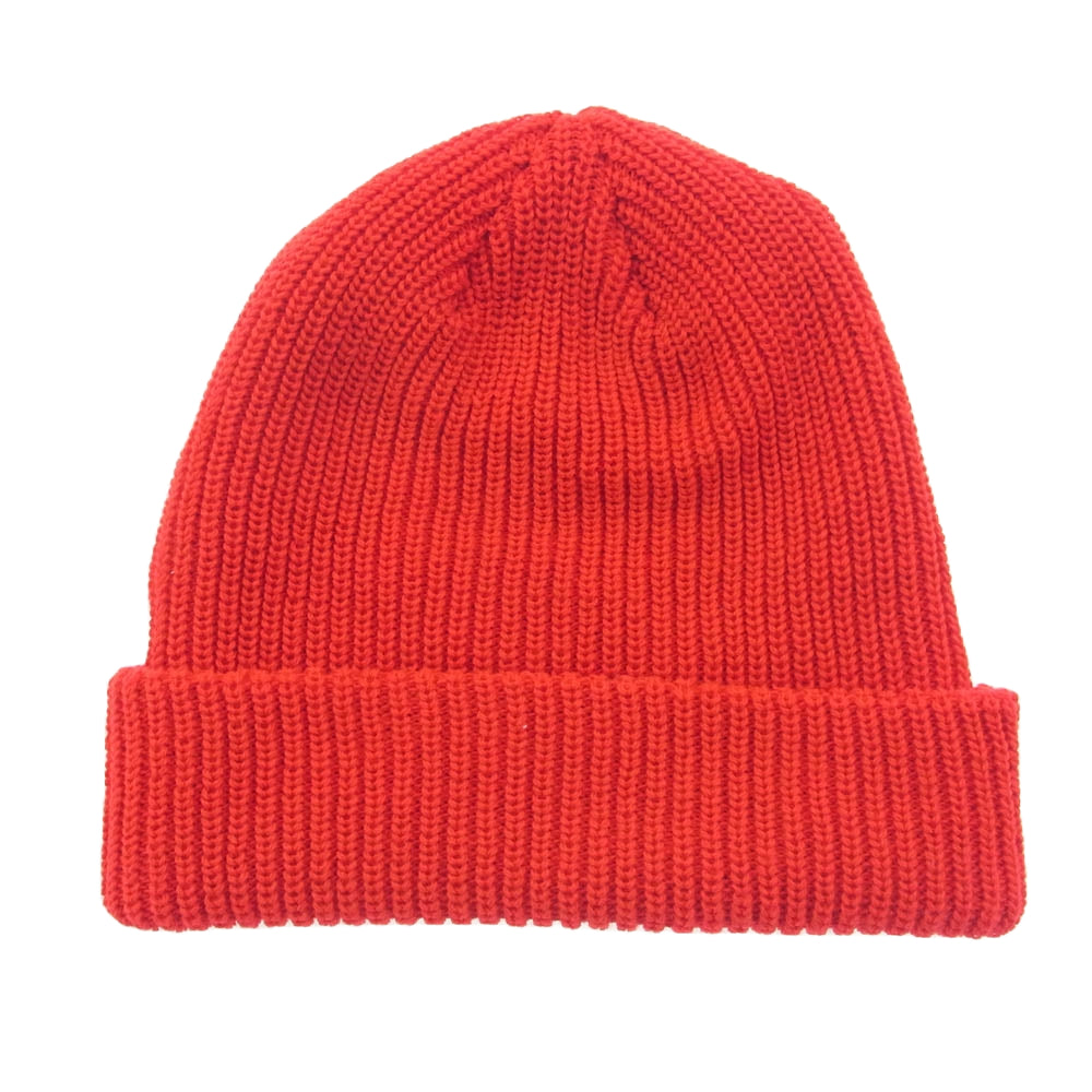 Supreme シュプリーム 24AW loose gauge beanie ビーニー ニット キャップ レッド系 58cm【中古】
