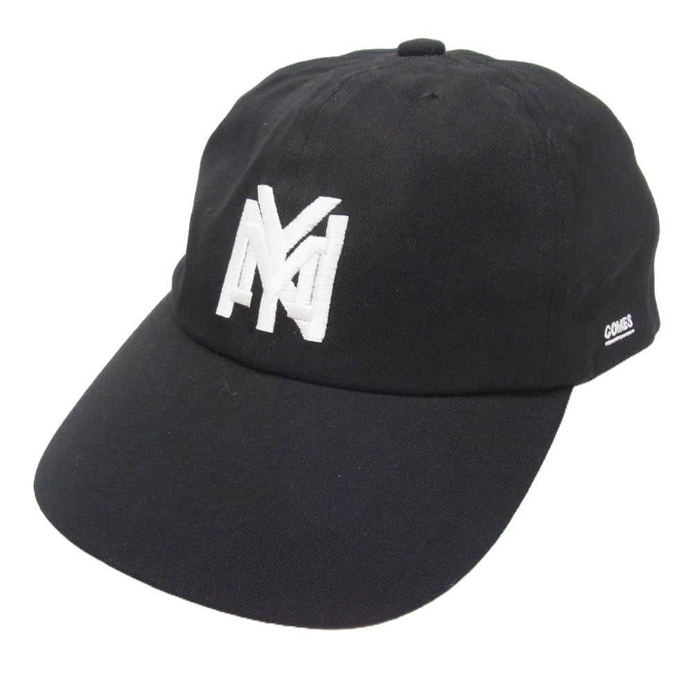 カムズアンドゴーズ × COOPERSTOWN クーパーズタウン ベースボール キャップ 帽子 ブラック系【中古】