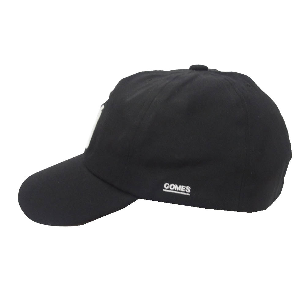 カムズアンドゴーズ × COOPERSTOWN クーパーズタウン ベースボール キャップ 帽子 ブラック系【中古】