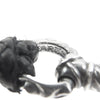 CHROME HEARTS クロムハーツ（原本無） CAMPANA カンパナ ペンダントトップ レザーブレイド ネックレス シルバー系 ブラック系【中古】