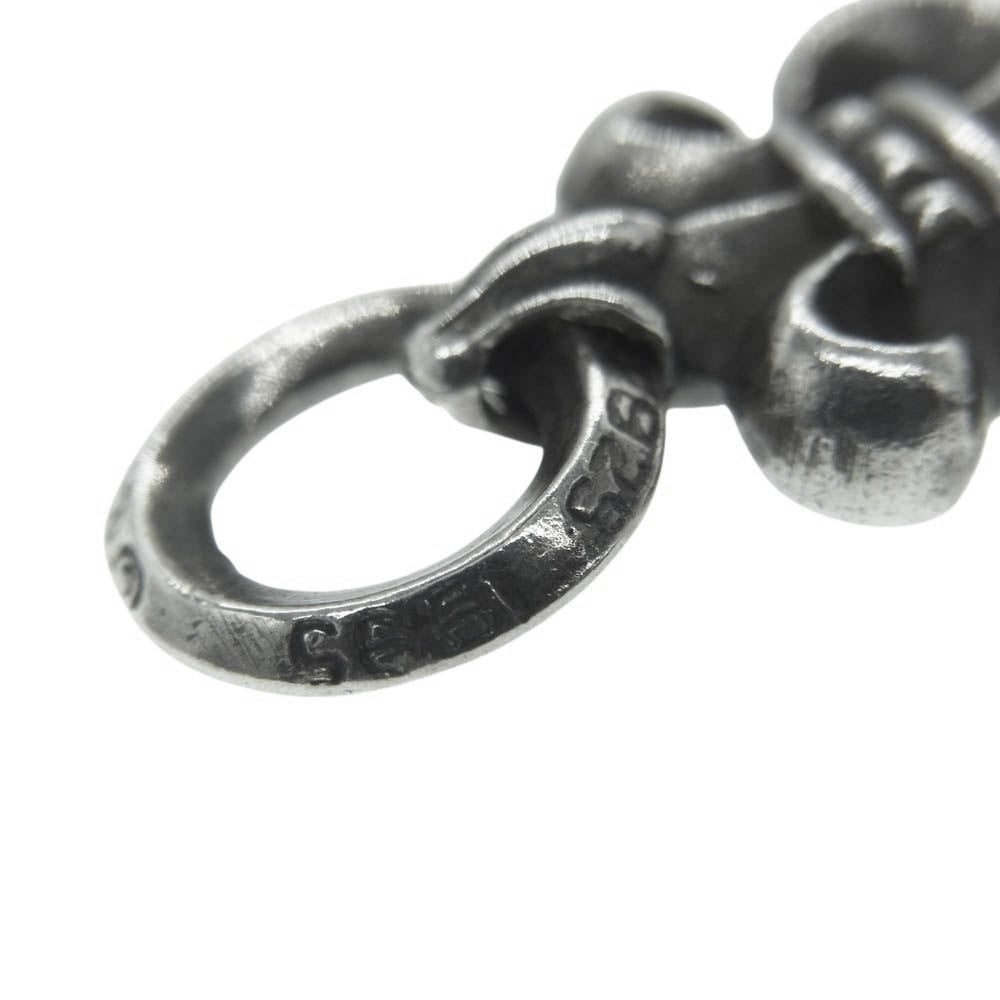 CHROME HEARTS クロムハーツ（原本無） BS FLUER CHARM BSフレア チャーム ペンダントトップ シルバー系【中古】