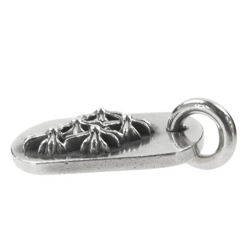 CHROME HEARTS クロムハーツ（原本無） RAISED CEMETERY レイズド セメタリー クロス ドッグタグ ペンダントトップ【中古】