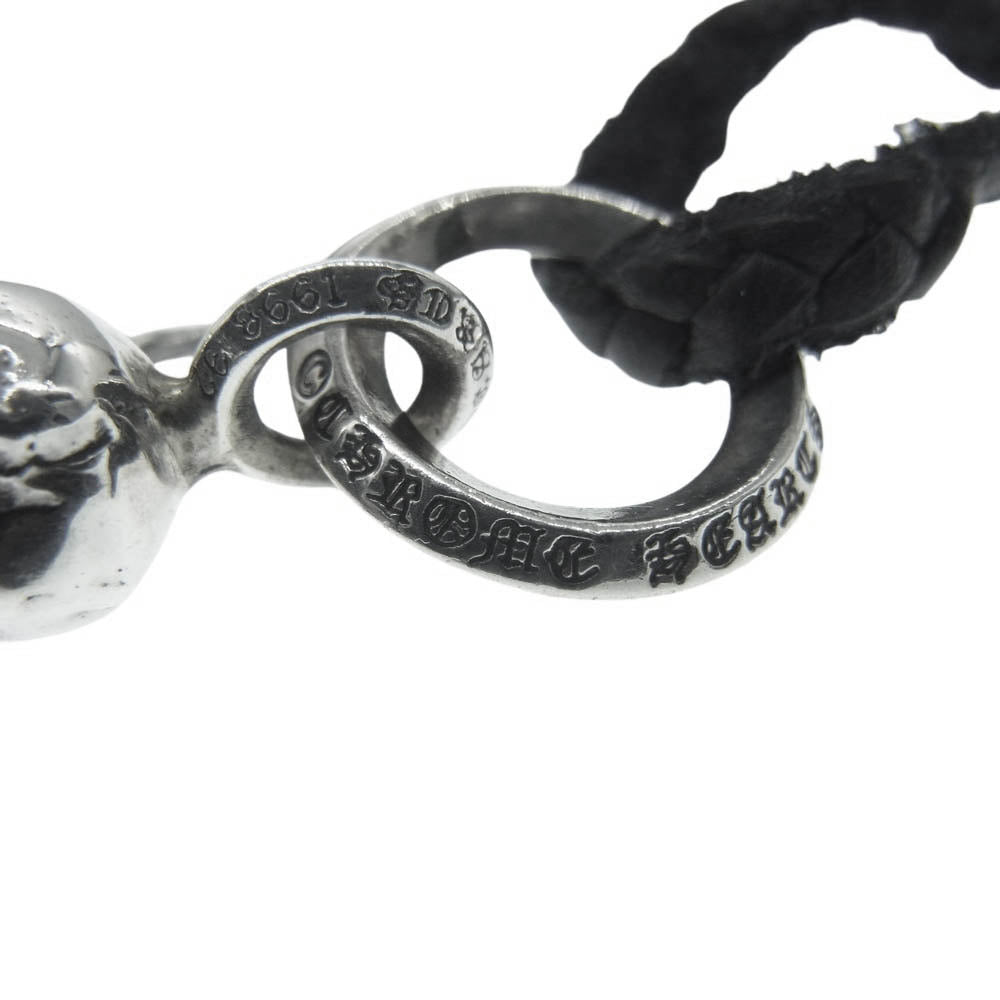 CHROME HEARTS クロムハーツ（原本無） FOTI MISS LERLENE フォティミスラーレン ペンダントトップ レザーブレイド ネックレス【中古】