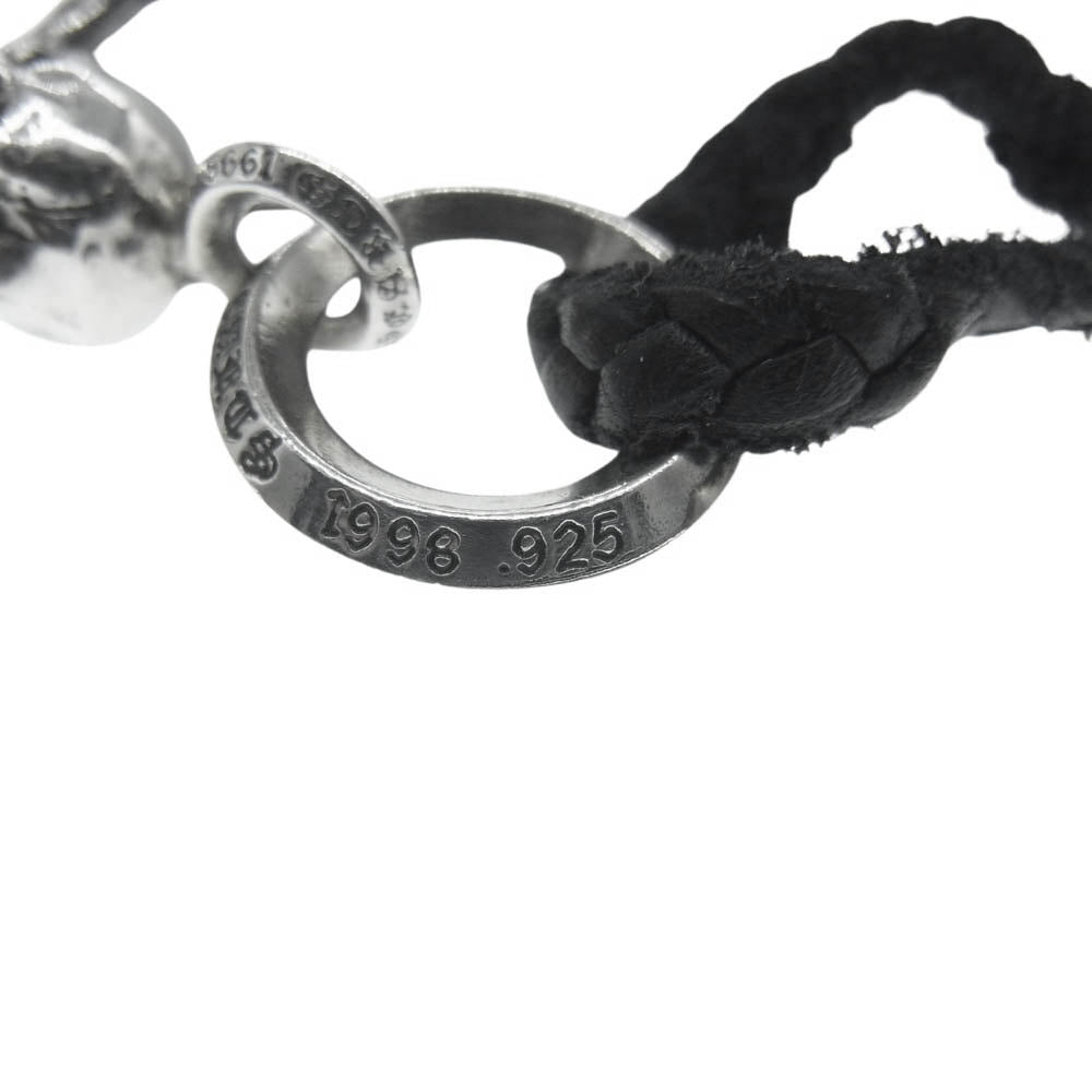 CHROME HEARTS クロムハーツ（原本無） FOTI MISS LERLENE フォティミスラーレン ペンダントトップ レザーブレイド ネックレス【中古】