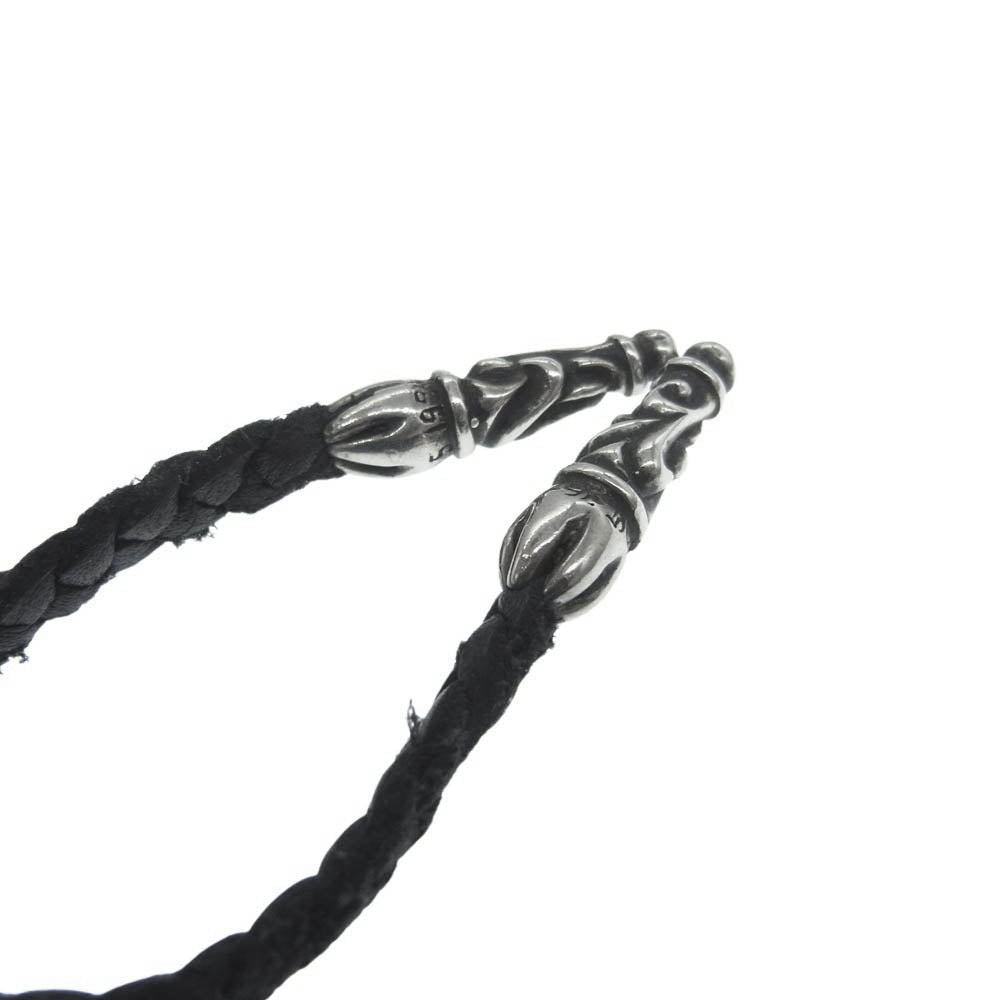 CHROME HEARTS クロムハーツ（原本無） FOTI MISS LERLENE フォティミスラーレン ペンダントトップ レザーブレイド ネックレス【中古】
