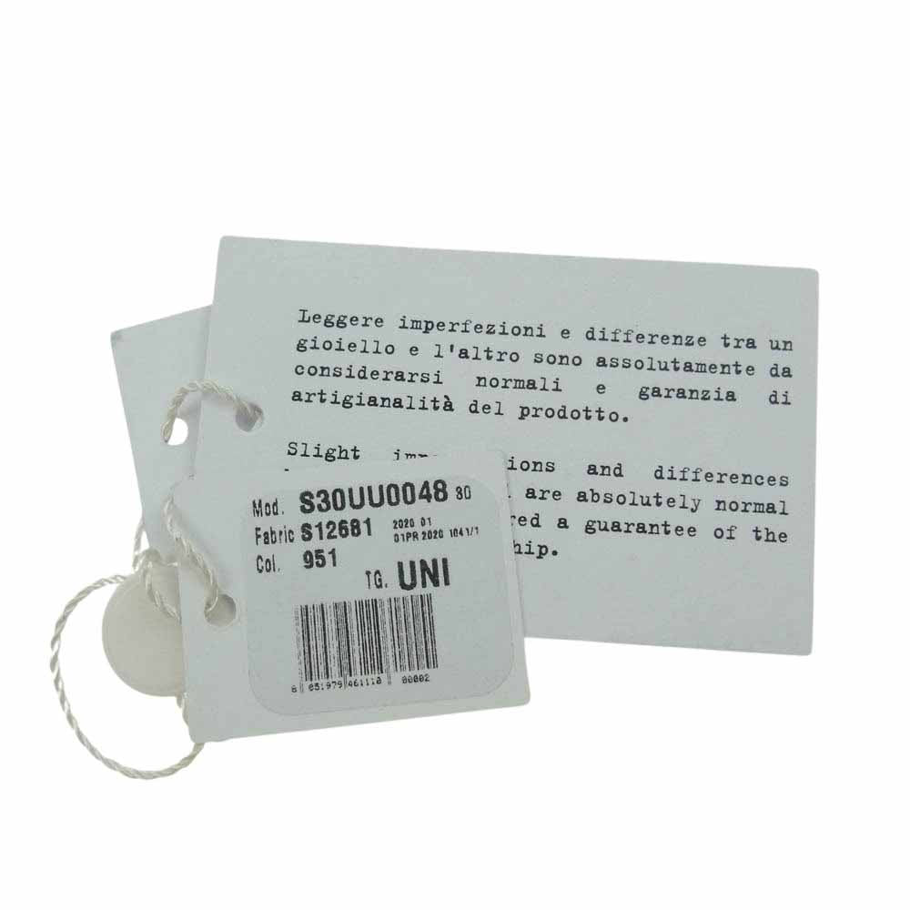 MAISON MARGIELA メゾンマルジェラ S30UU0048 S12681 Logo Carabiner Necklace チェーン ネックレス シルバー系【中古】