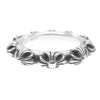 CHROME HEARTS クロムハーツ（原本無） CROSS BAND クロスバンド リング シルバー系 24号【中古】