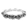 CHROME HEARTS クロムハーツ（原本無） CROSS BAND クロスバンド リング シルバー系 24号【中古】