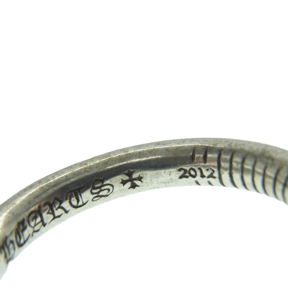 CHROME HEARTS クロムハーツ（原本無） NAIL CRSBALL ネイル クロスボール リング 11～11.5号【中古】