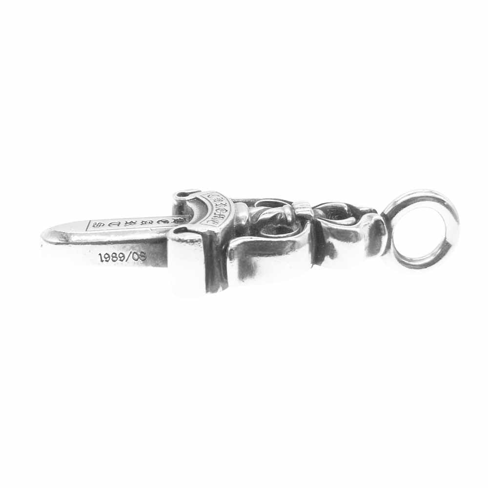CHROME HEARTS クロムハーツ（原本無） BlackSymphony購入証明書付属 DOUBLE DAGGER ダブルダガー ペンダントトップ シルバー系【中古】