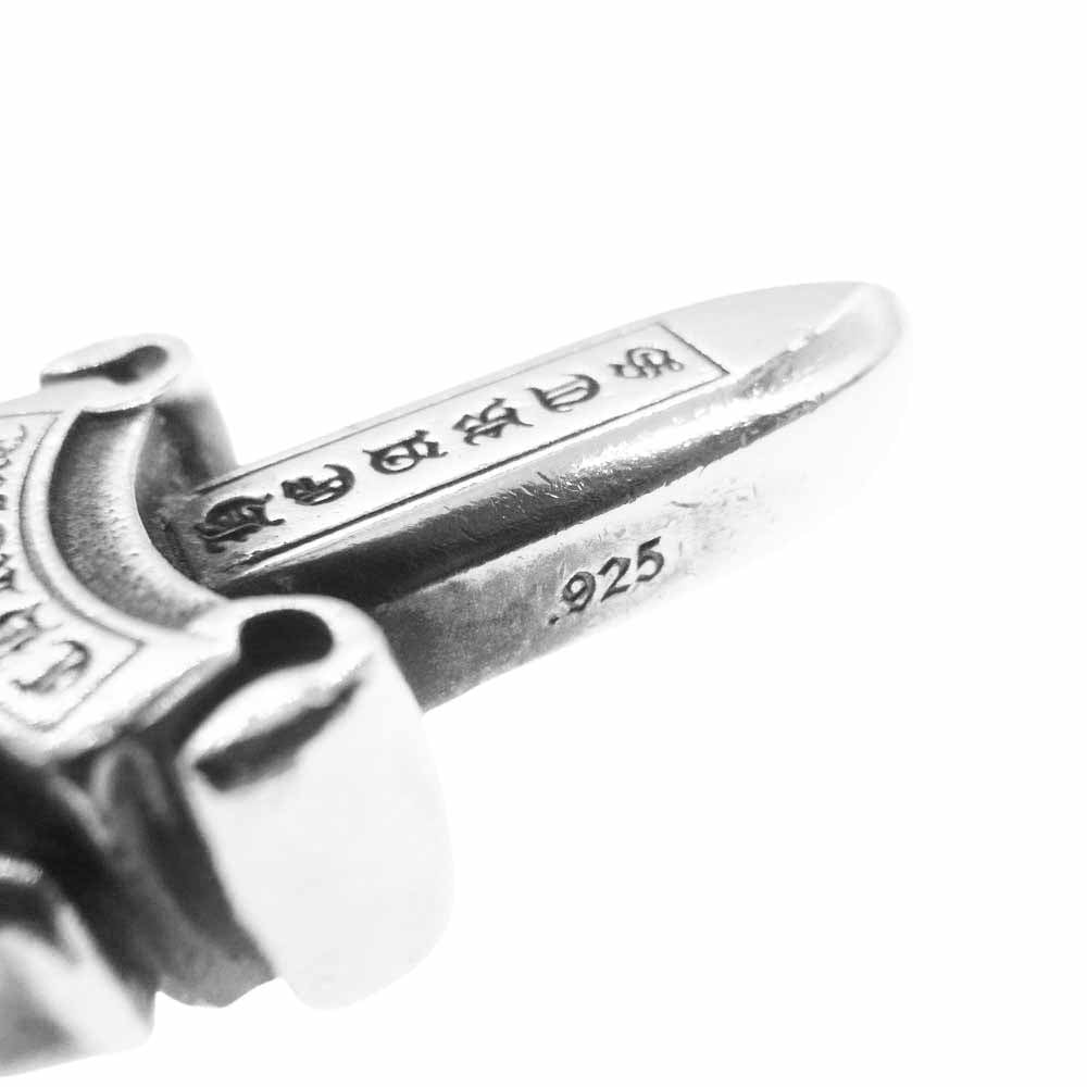 CHROME HEARTS クロムハーツ（原本無） BlackSymphony購入証明書付属 DOUBLE DAGGER ダブルダガー ペンダントトップ シルバー系【中古】