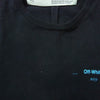 OFF-WHITE オフホワイト 18AW OMAB001F18185 DIAG GRADIENT L/S TEE ダイアググラディエント ロングスリーブ Tシャツ 長袖 カットソー グラデーション アロープリント ブラック系 L【中古】