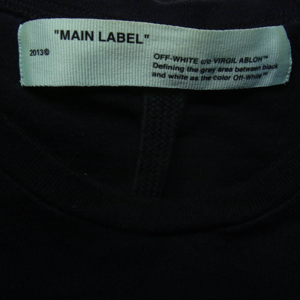 OFF-WHITE オフホワイト 18AW OMAB001F18185 DIAG GRADIENT L&frasl;S TEE