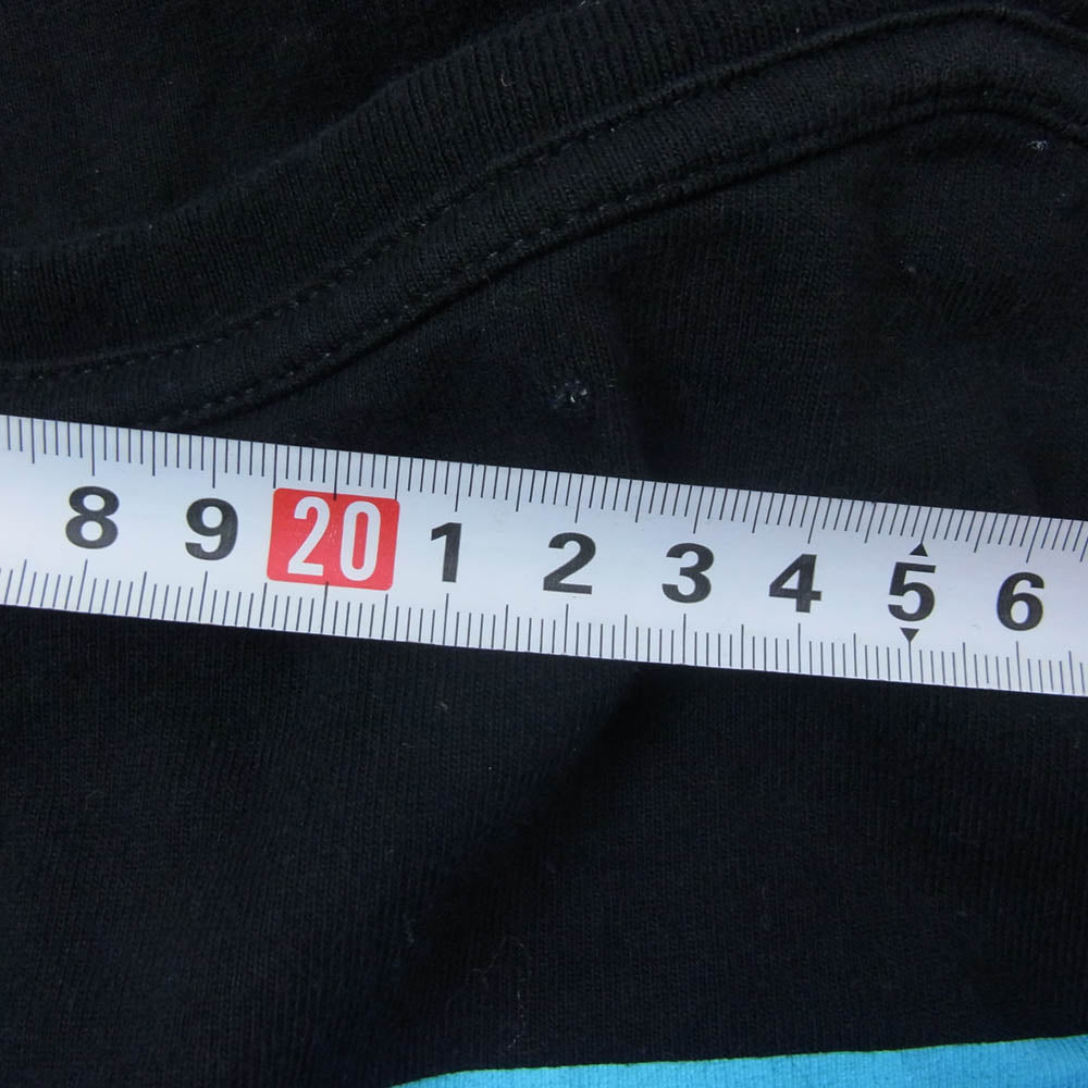 OFF-WHITE オフホワイト 18AW OMAB001F18185 DIAG GRADIENT L/S TEE ダイアググラディエント ロングスリーブ Tシャツ 長袖 カットソー グラデーション アロープリント ブラック系 L【中古】