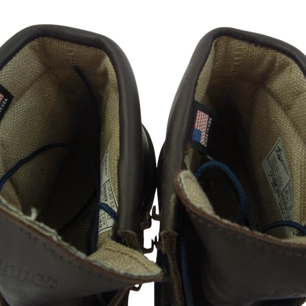 Danner ダナー 38800X DJ EXPLORER エクスプローラー GORE-TEX ゴアテックス ブラウン ブルースエード ブラウン系 ブルー系 US8.5【中古】
