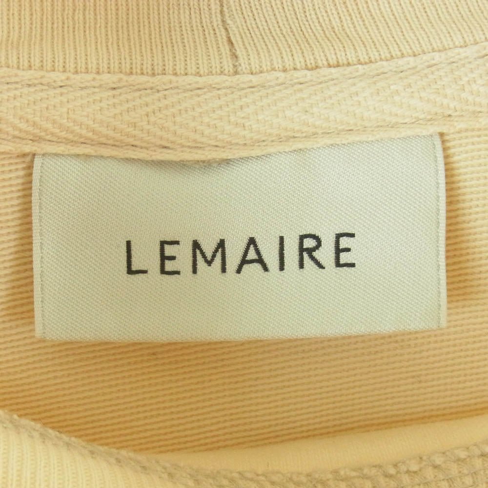 LEMAIRE ルメール ハイネック スウェット カットソー 長袖 ポルトガル製 ベージュ系 S【中古】