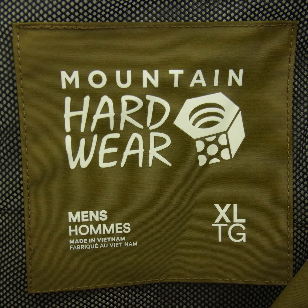 Mountain Hardwear 220 OE9711 Paradigm Jacket パラダイム ジャケット マウンテン パーカー ナイロン ジャケット カーキ系 XL【中古】