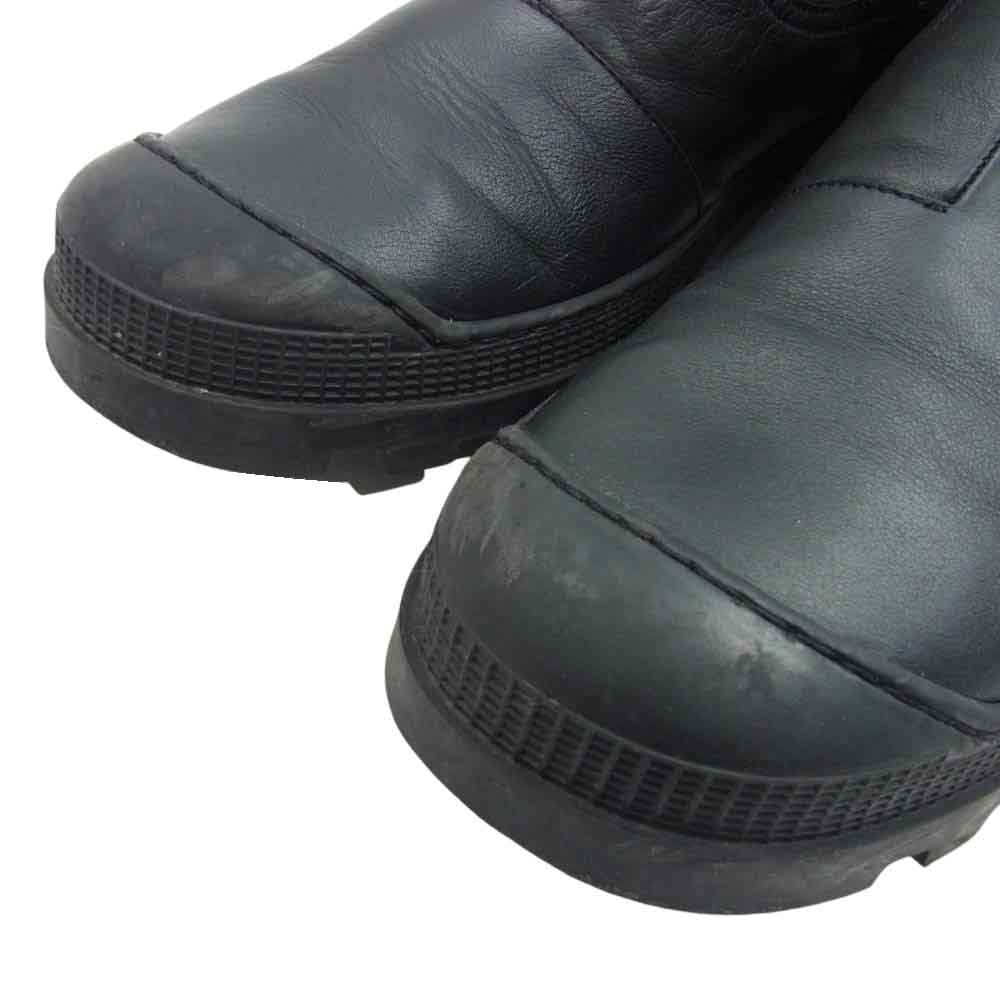 LOEWE ロエベ サイドゴア チェルシー ブーツ ブラック系 41【中古】