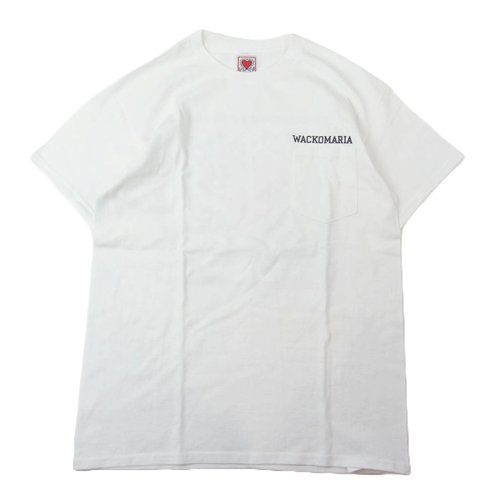 WACKO MARIA ワコマリア KEITH HARING キース へリング 半袖 Tシャツ ホワイト系 M【中古】