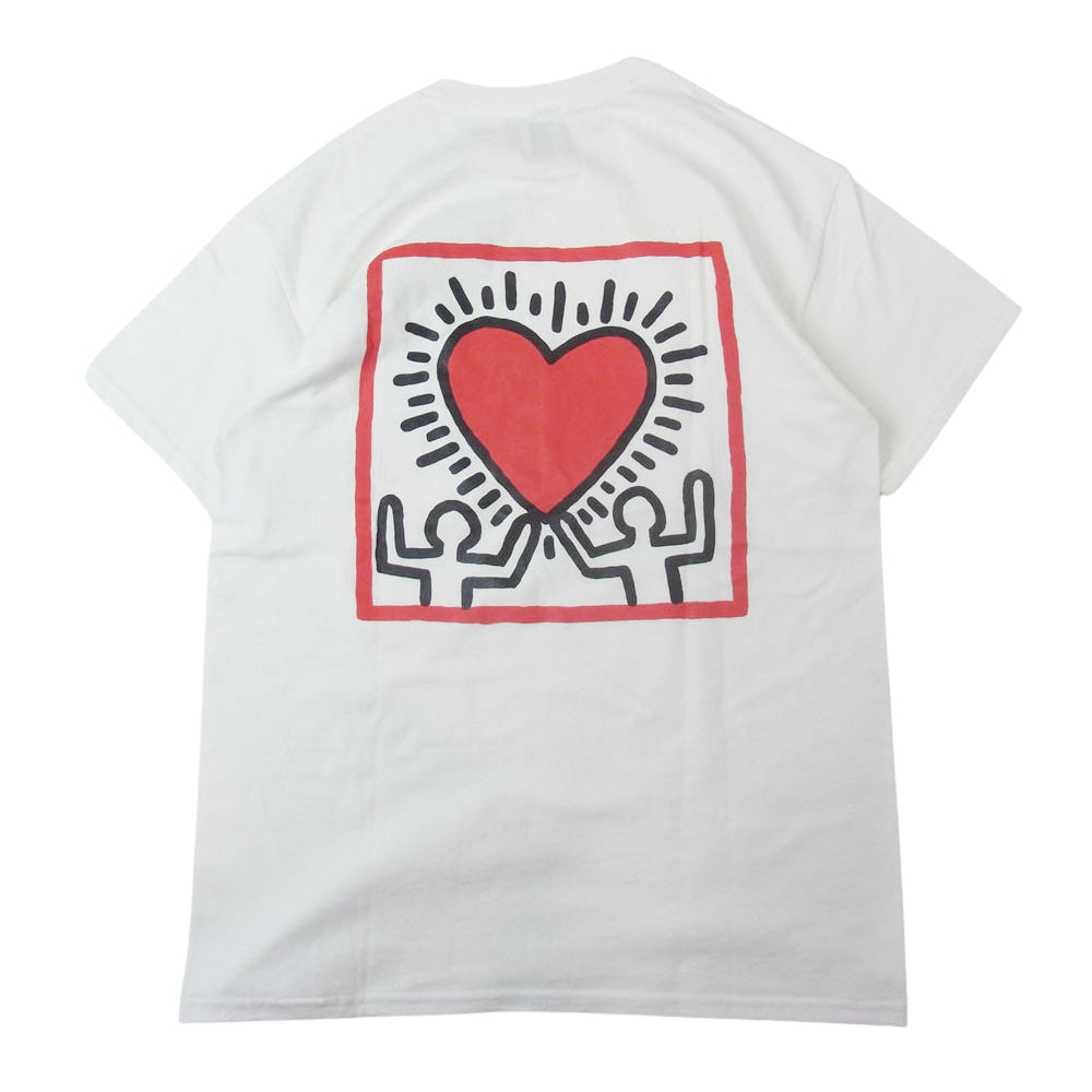 WACKO MARIA ワコマリア KEITH HARING キース へリング 半袖 Tシャツ ホワイト系 M【中古】