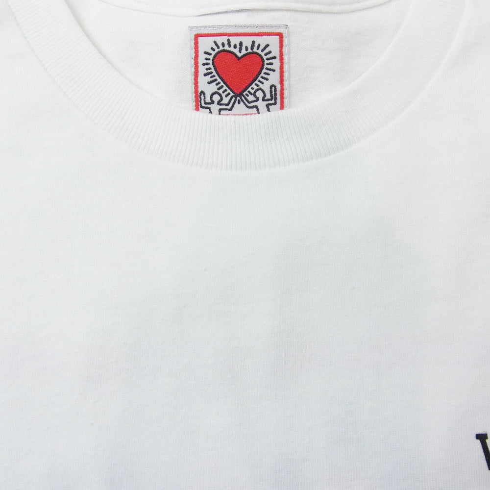 WACKO MARIA ワコマリア KEITH HARING キース へリング 半袖 Tシャツ ホワイト系 M【中古】