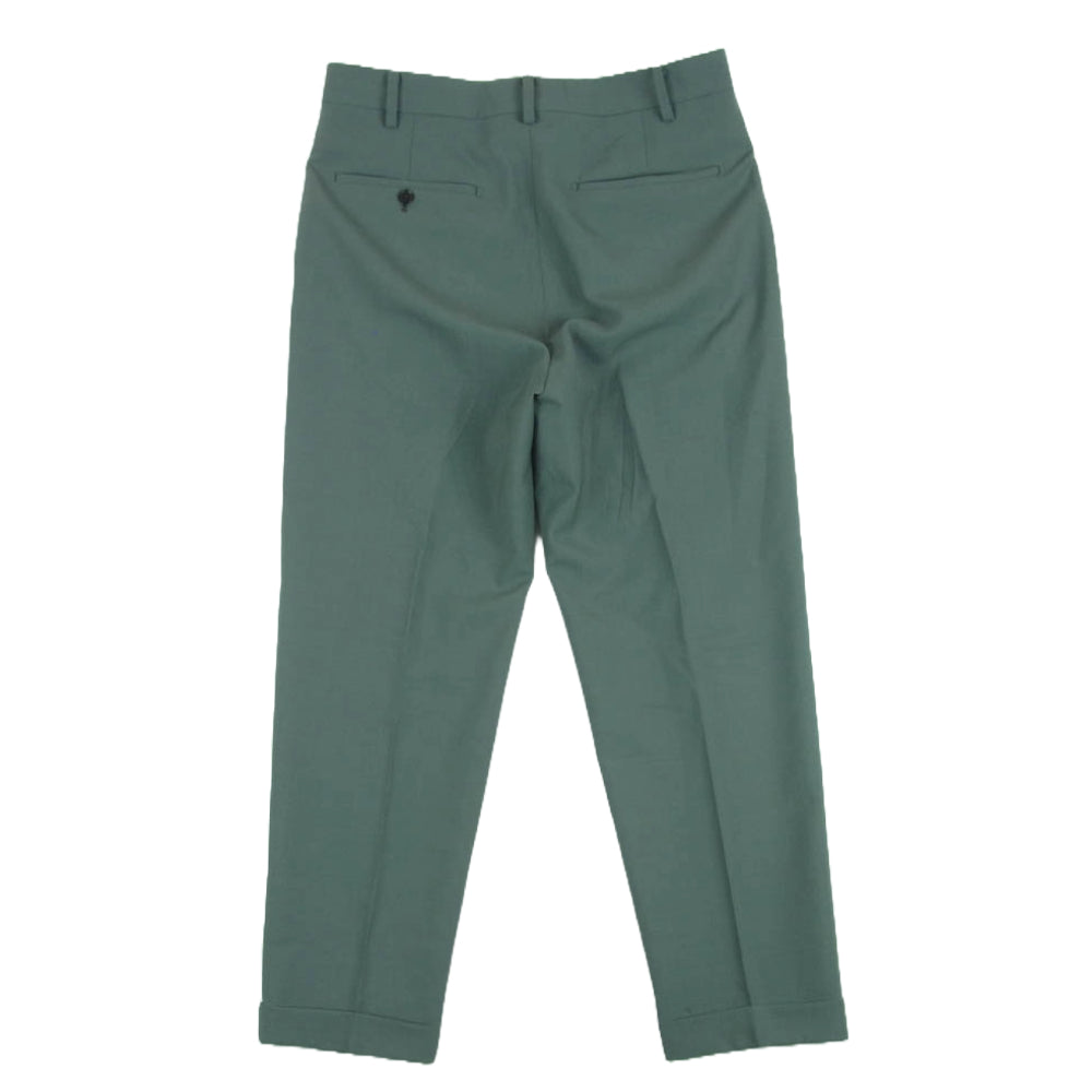 WACKO MARIA ワコマリア DORMEUIL PLEATED TROUSER トラウザー スラックス パンツ グレー系 L【美品】【中古】