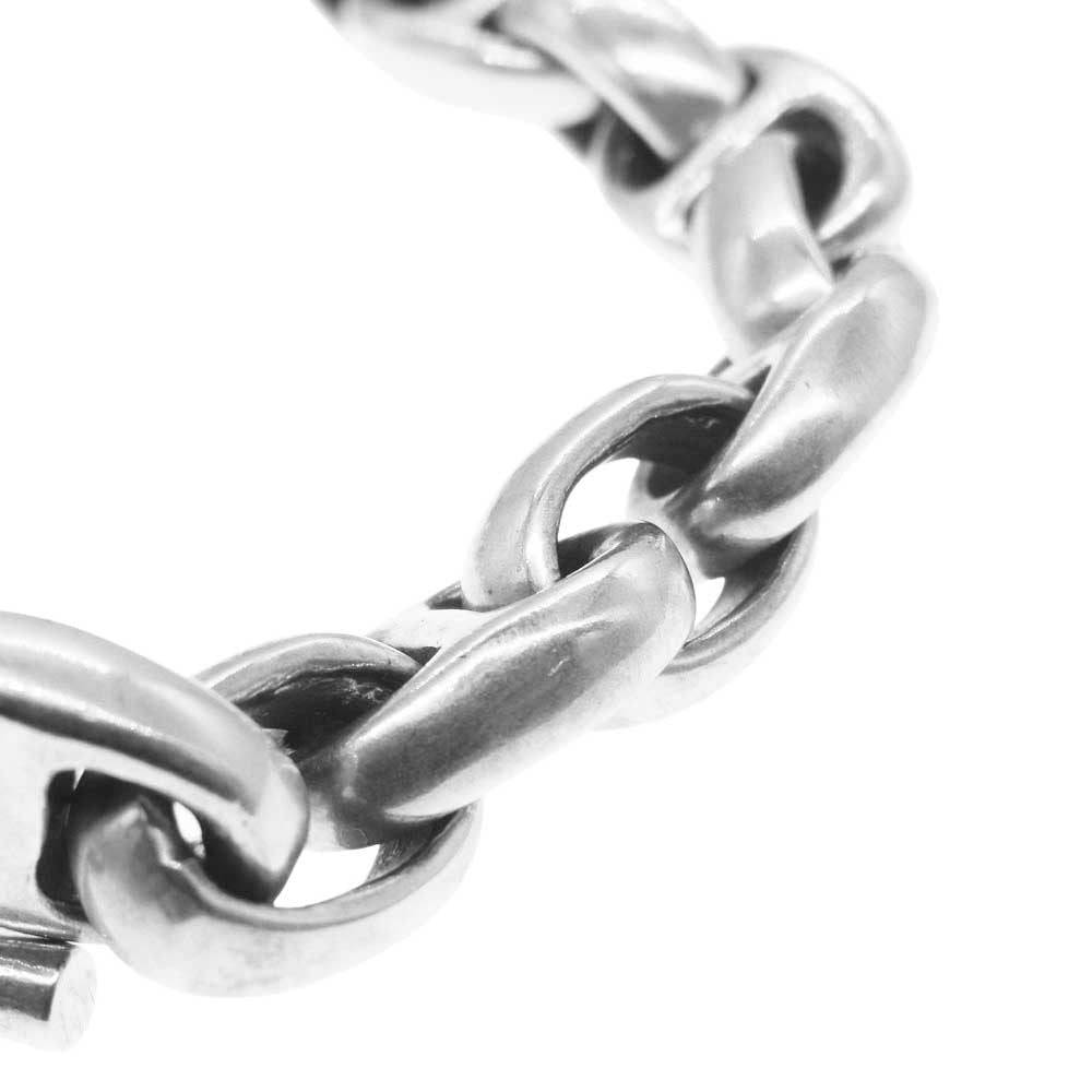 GABOR ガボール GABORATORY ガボラトリーホールディング ギャランティ付属 ハーフスムースH.W.O & ハーフスムースアンカーリンク ブレスレット シルバー系【中古】