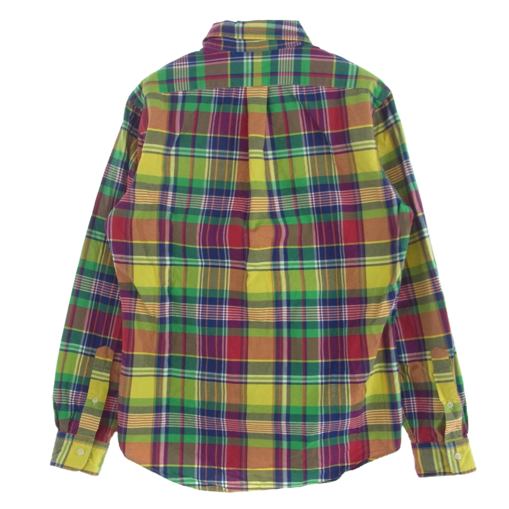 POLO RALPH LAUREN ポロ・ラルフローレン CLASSIC FIT クラシックフィット チェック BD シャツ マルチカラー系 S【中古】