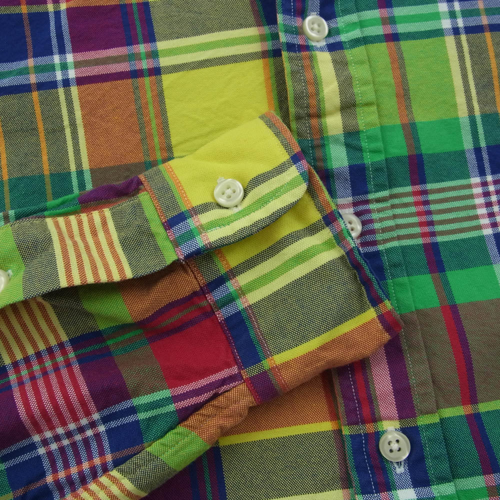 POLO RALPH LAUREN ポロ・ラルフローレン CLASSIC FIT クラシックフィット チェック BD シャツ マルチカラー系 S【中古】