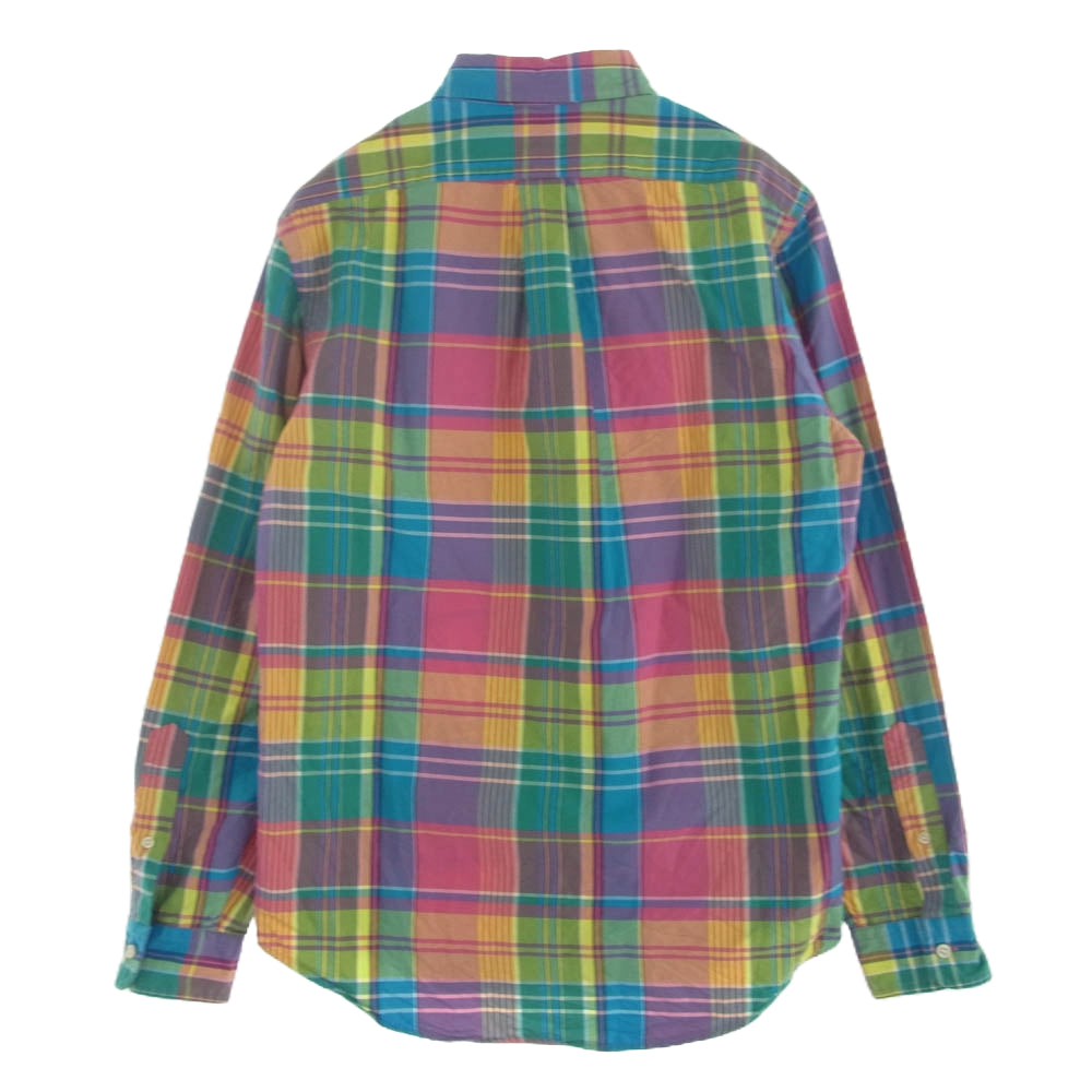 POLO RALPH LAUREN ポロ・ラルフローレン CLASSIC FIT クラシックフィット チェック BD シャツ マルチカラー系 S【中古】