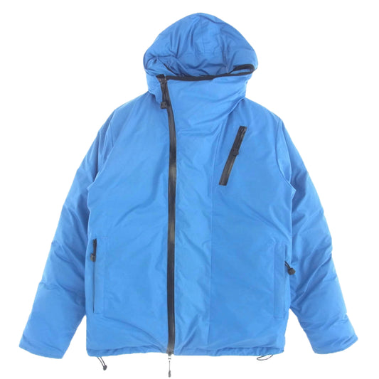 ピーターハッチンソン P.H.DESIGNS 止水ジップ ダウン ジャケット ブルー系 M【中古】