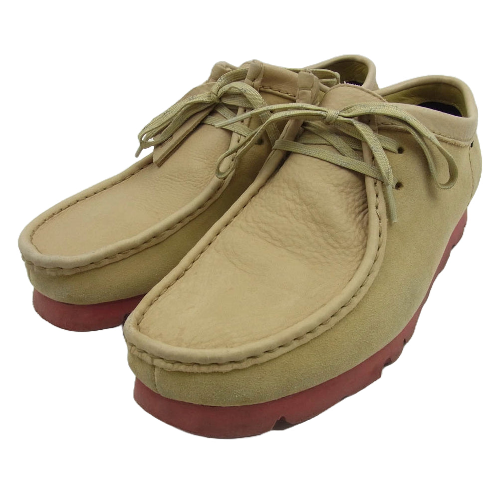 Clarks クラークス Wallabee GTX GORE-TEX ワラビー ゴアテックス ブーツ シューズ ベージュ系 EU42 1/2【中古】