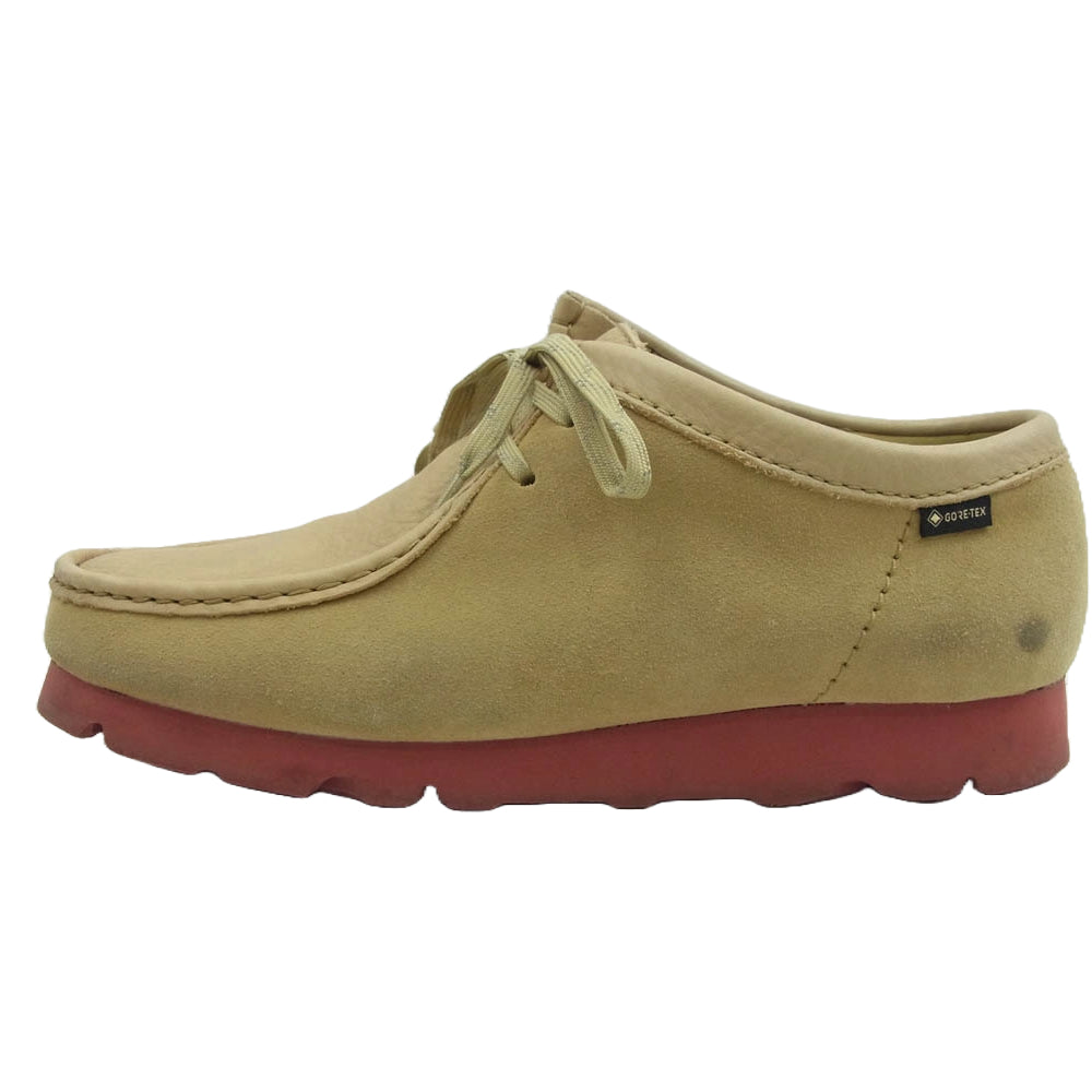 Clarks クラークス Wallabee GTX GORE-TEX ワラビー ゴアテックス ブーツ シューズ ベージュ系 EU42 1/2【中古】