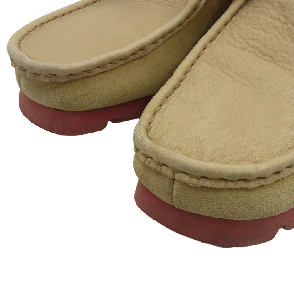 Clarks クラークス Wallabee GTX GORE-TEX ワラビー ゴアテックス ブーツ シューズ ベージュ系 EU42 1/2【中古】