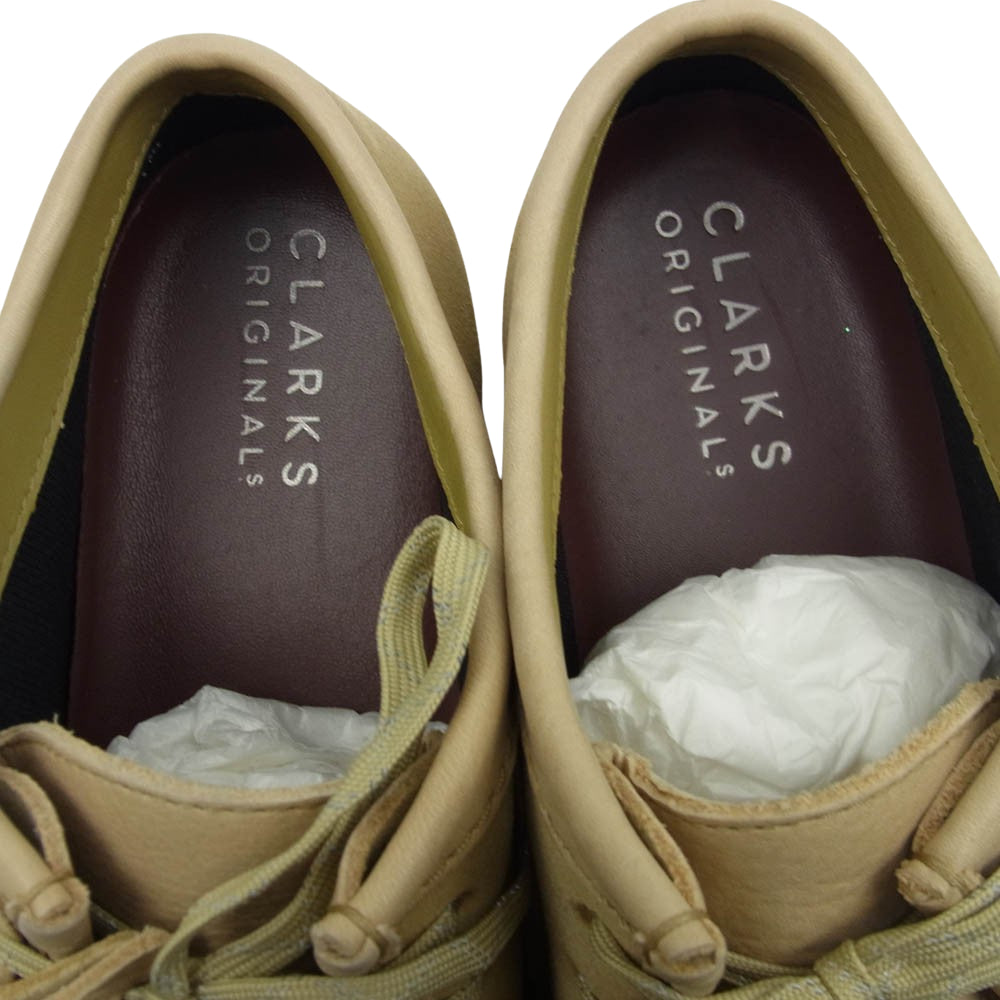 Clarks クラークス Wallabee GTX GORE-TEX ワラビー ゴアテックス ブーツ シューズ ベージュ系 EU42 1/2【中古】