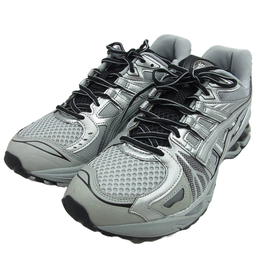 asics アシックス 1203A430-001 Undermycar アンダーマイカー atmos アトモス Gel-Kayano 14 ゲルカヤノ スニーカー シルバー系 グレー系 27.5cm【中古】