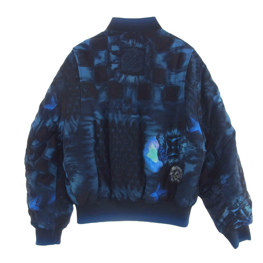 LOUIS VUITTON ルイ・ヴィトン 21AW HLB05EDR2 Solt Print Bomber ソルトプリント ボンバー ジャケット 50【新古品】【未使用】【中古】
