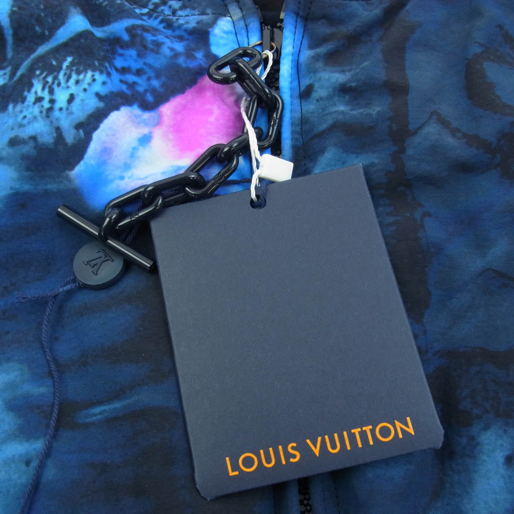 LOUIS VUITTON ルイ・ヴィトン 21AW HLB05EDR2 Solt Print Bomber ソルトプリント ボンバー ジャケット 50【新古品】【未使用】【中古】