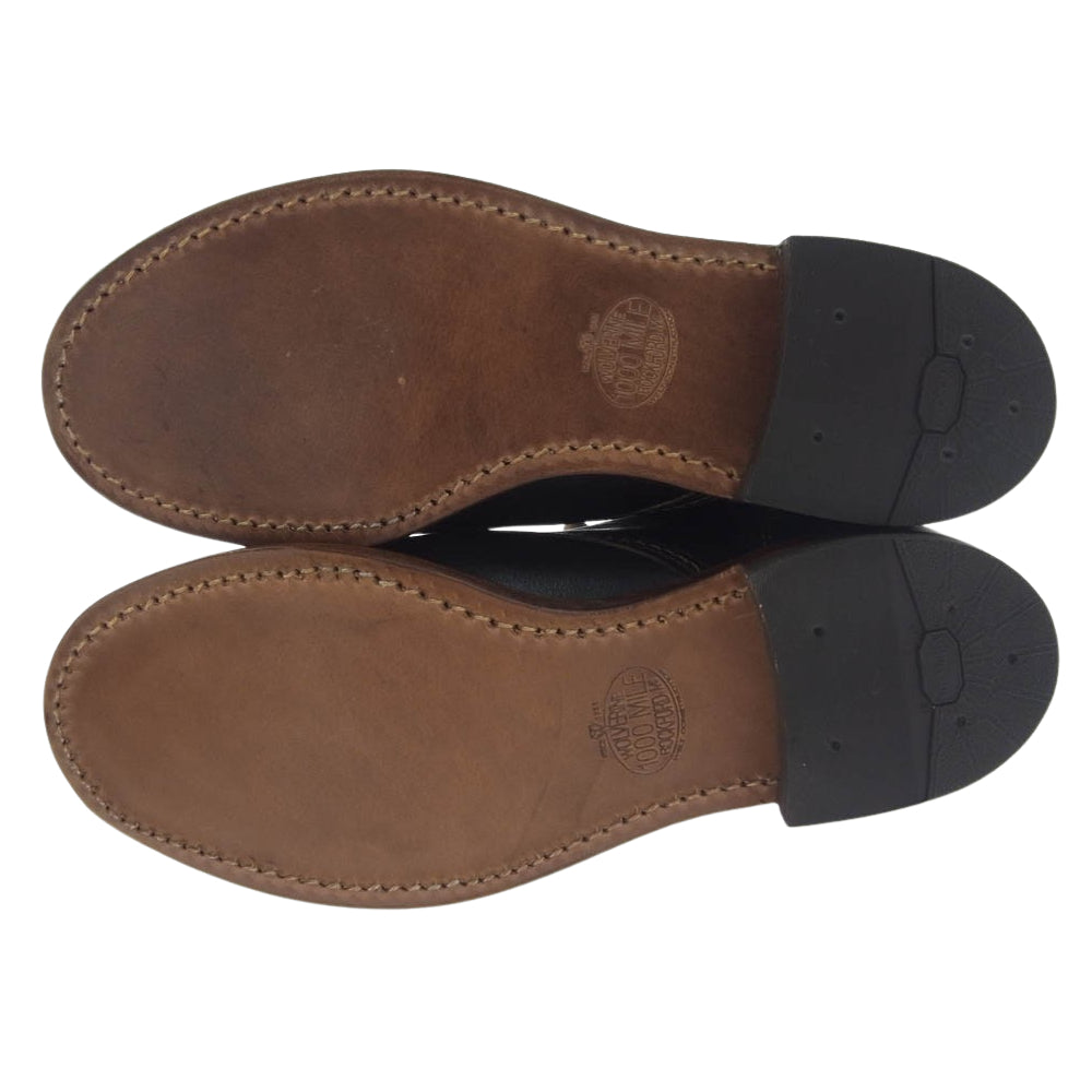 WOLVERINE ウルヴァリン W990193 1000 MILE BOOTS 1000マイル ブーツ ブラック系 US8D【極上美品】【中古】