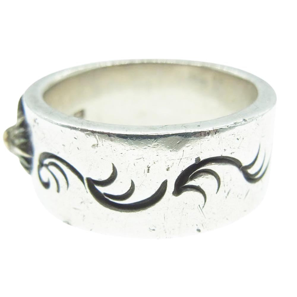 ARIZONA FREEDOM アリゾナフリーダム R-12b K18 太陽神 唐草 リング シルバー系 19号【中古】