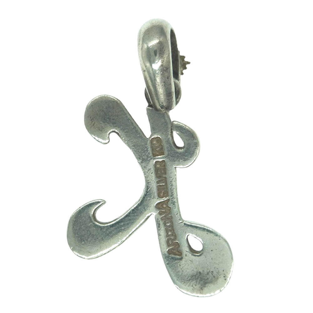 ARIZONA FREEDOM アリゾナフリーダム T-104 アルファベット K ペンダントトップ シルバー系【中古】