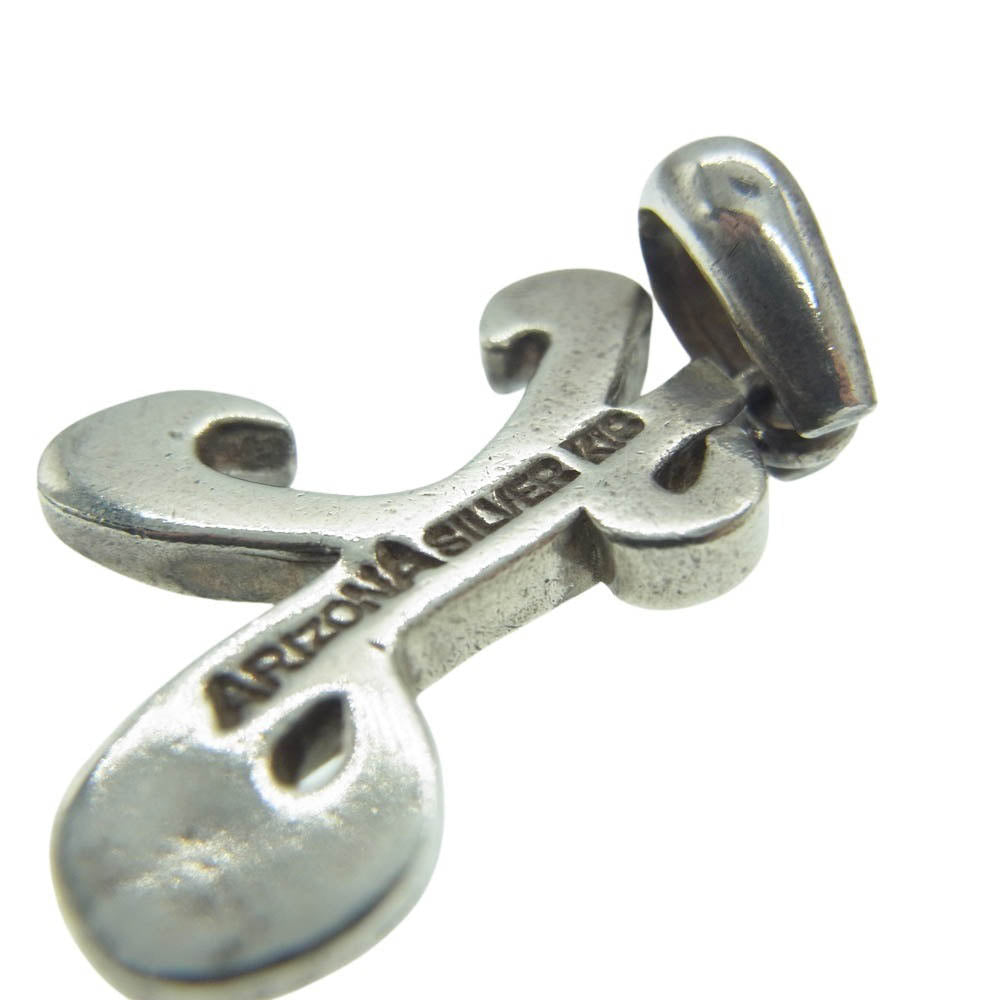 ARIZONA FREEDOM アリゾナフリーダム T-104 アルファベット K ペンダントトップ シルバー系【中古】