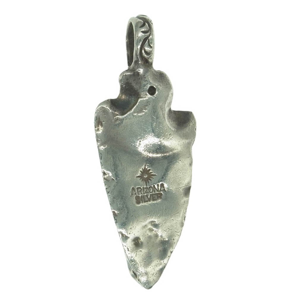 ARIZONA FREEDOM アリゾナフリーダム T-21a 太陽神 唐草 矢尻 トップ シルバー系【中古】