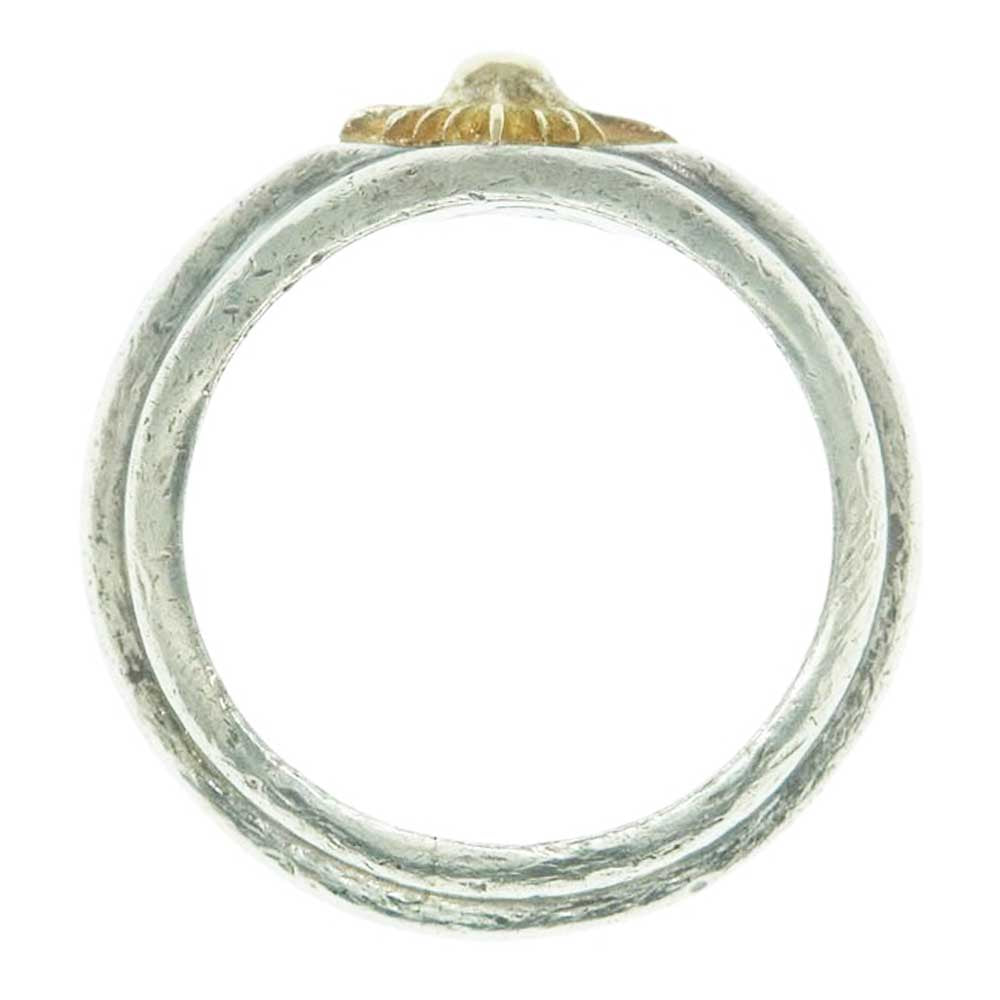 ARIZONA FREEDOM アリゾナフリーダム K18 太陽神 唐草 リング 店舗限定 シルバー系 12号【中古】