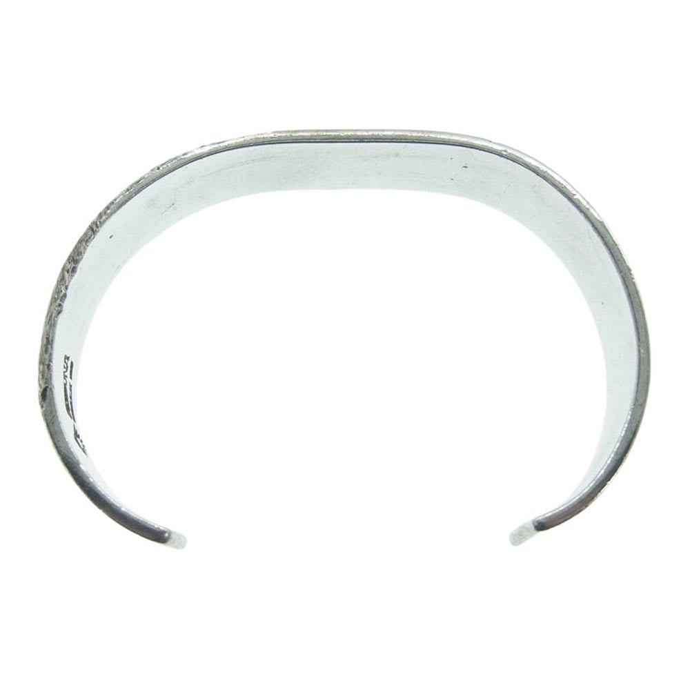 ARIZONA FREEDOM アリゾナフリーダム B-26b K18太陽神 唐草 12mm幅 バングル シルバー系【中古】