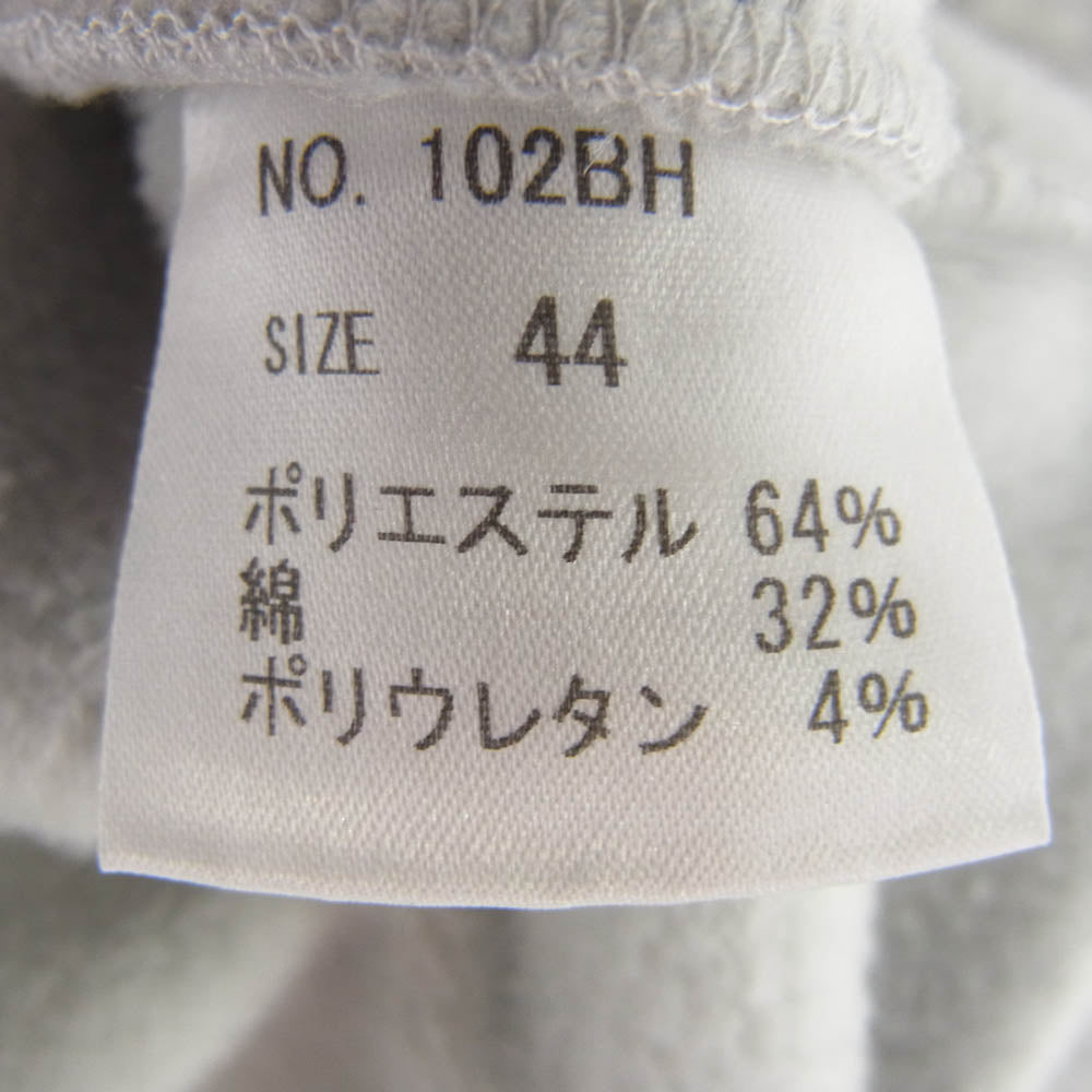 スピナー ベイト 102bh ボンバーヒート ラグラン カットソー ライトグレー グレー系 44【中古】